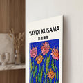 Mavi Bahçede Renkli Çiçekler Cam Tablo – Cam Tablo