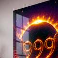 Ateş Halkasında 999 Cam Tablo – Cam Tablo