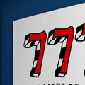 Retro 777 Şans Afişi Cam Tablo – Cam Tablo