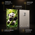 Bambu Yiyen Panda Cam Tablo – Cam Tablo