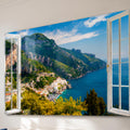 Amalfi Akdeniz Kıyısı Cam Tablo – Cam Tablo