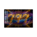 Kozmik Patlamada 777 Cam Tablo – Cam Tablo