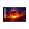 Kozmik Doğuşta 999 Cam Tablo – Cam Tablo