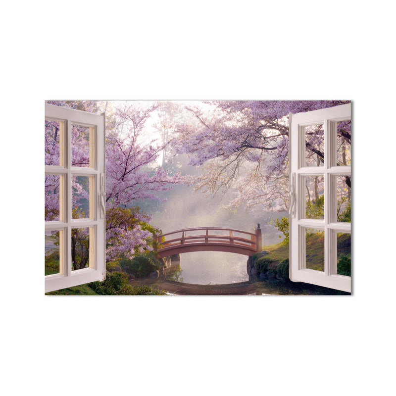 Japon Kiraz Çiçeği Cam Tablo – Cam Tablo