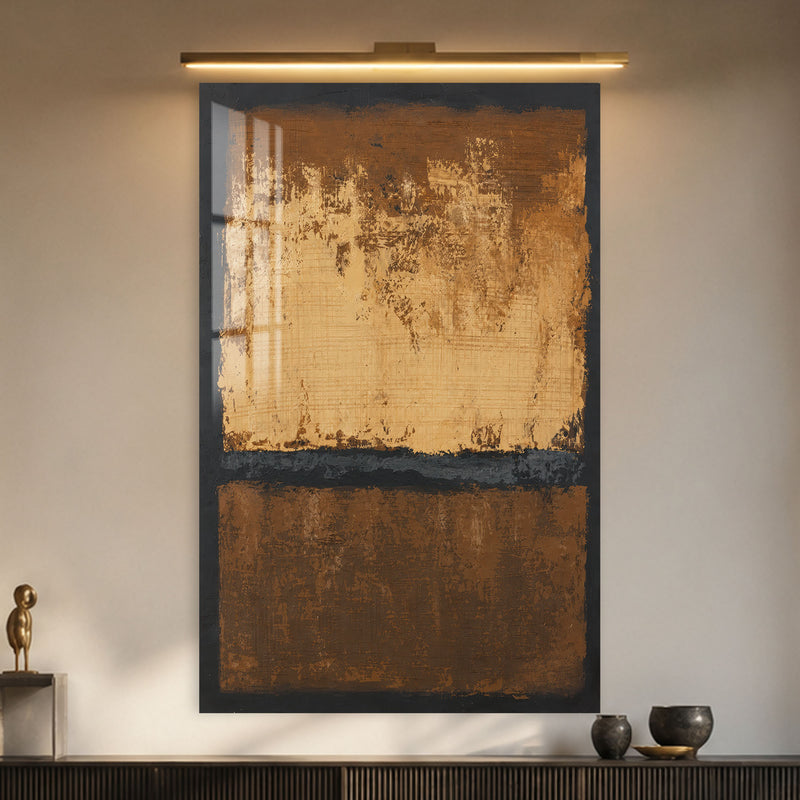 Pas Rengi Rothko Esintisi Cam Tablo – Cam Tablo