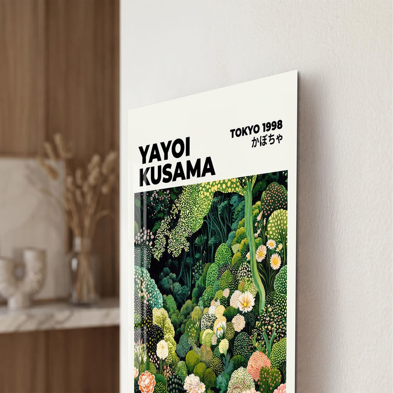 Çiçeklerle Dolu Gizemli Orman Cam Tablo – Cam Tablo