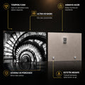 Spiral Merdiven Mimarisi Cam Tablo – Cam Tablo