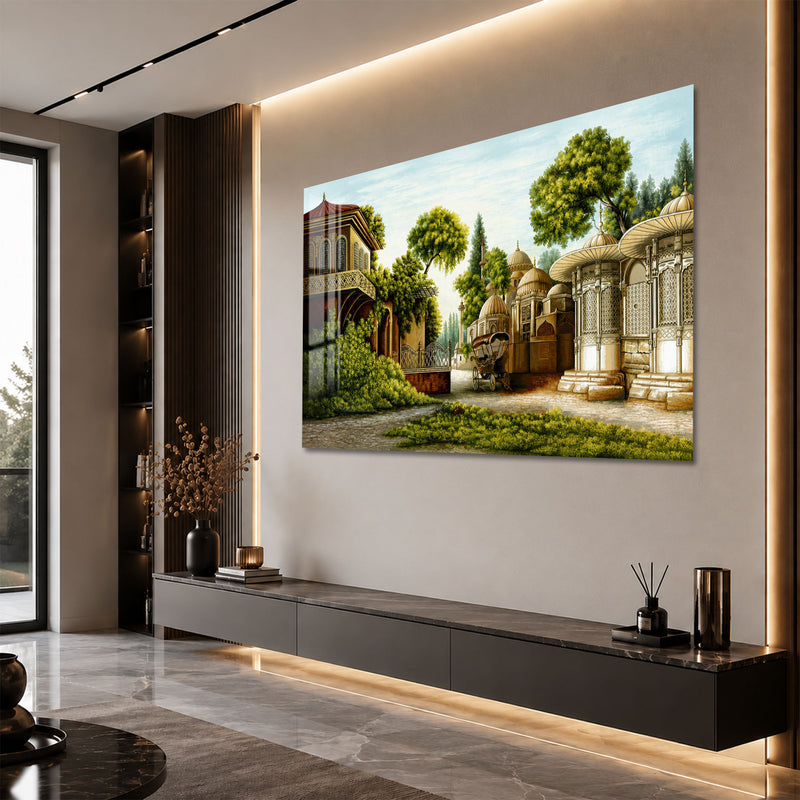Osmanlı Saray Bahçesi Cam Tablo – Cam Tablo