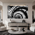 Spiral Merdiven Mimarisi Cam Tablo – Cam Tablo