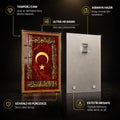 Hilal Yıldızlı Hat Bayrakları Üçlü Cam Tablo
