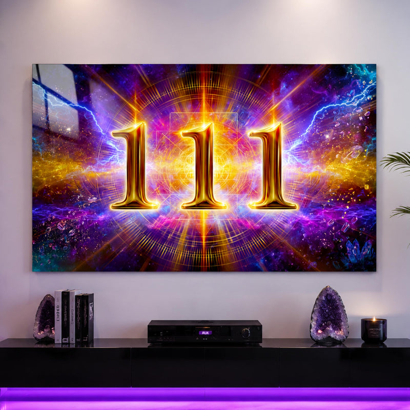 Galaksi Çemberinde 111 Cam Tablo – Cam Tablo