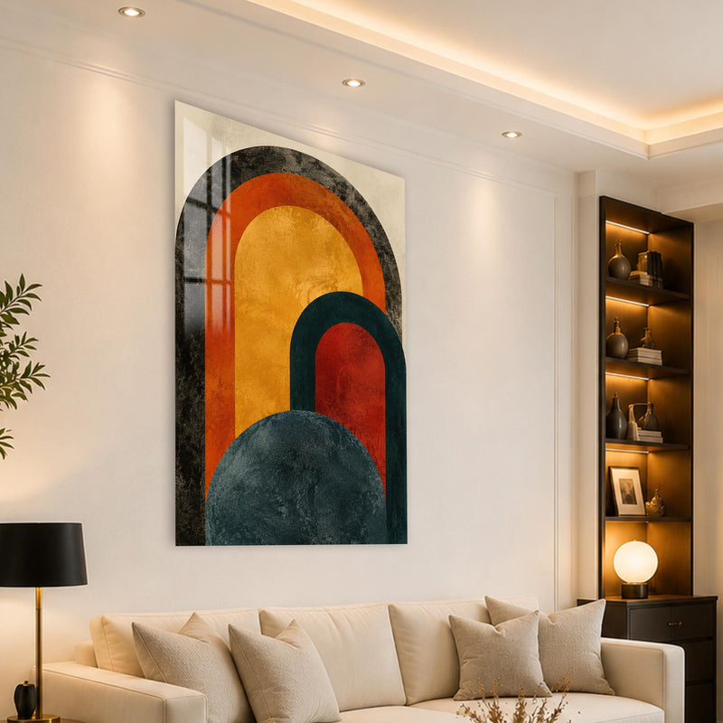 Gün Doğumu Kemerleri Cam Tablo – Cam Tablo