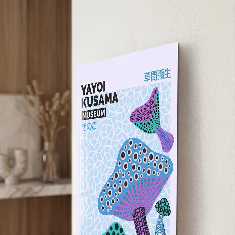 Renkli Benekli Mantarlar Cam Tablo – Cam Tablo