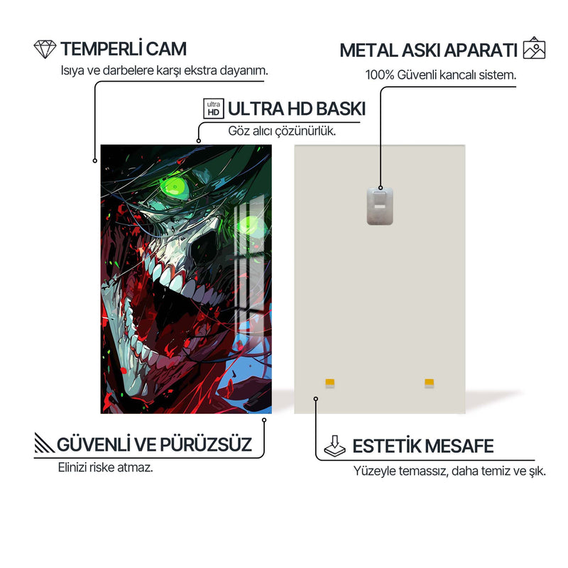 Rage Titan Cam tablo – Cam Tablo
