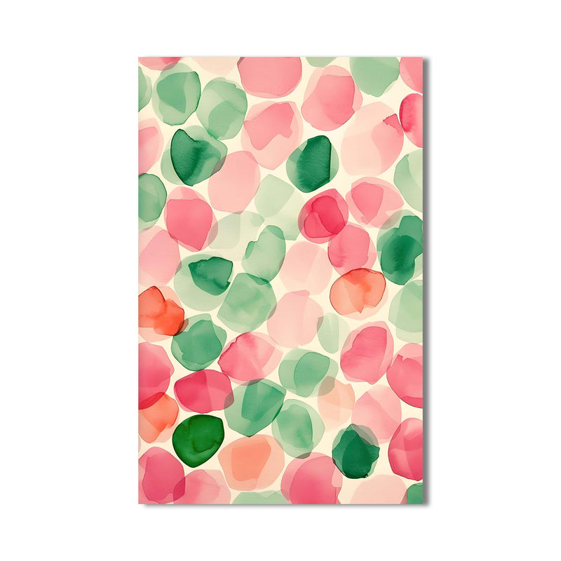 Pastel Damlalar Cam Tablo – Cam Tablo