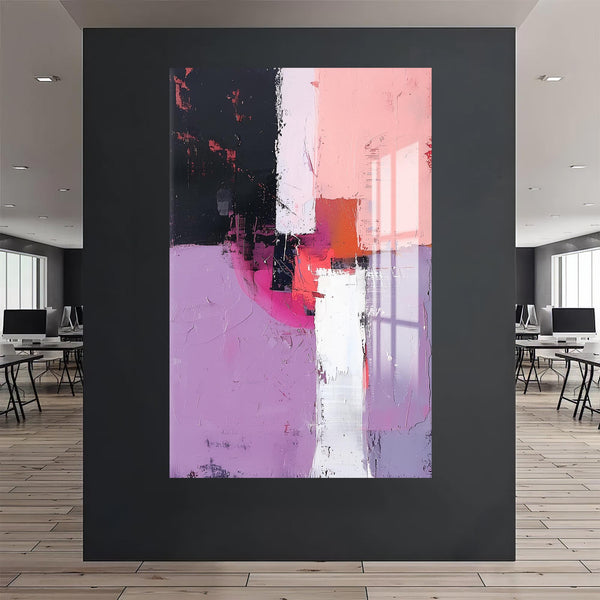 Lilanın Serüveni Cam Tablo