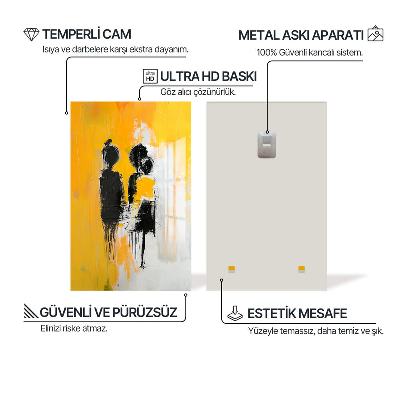 Sarının Dostluğu Cam Tablo – Cam Tablo