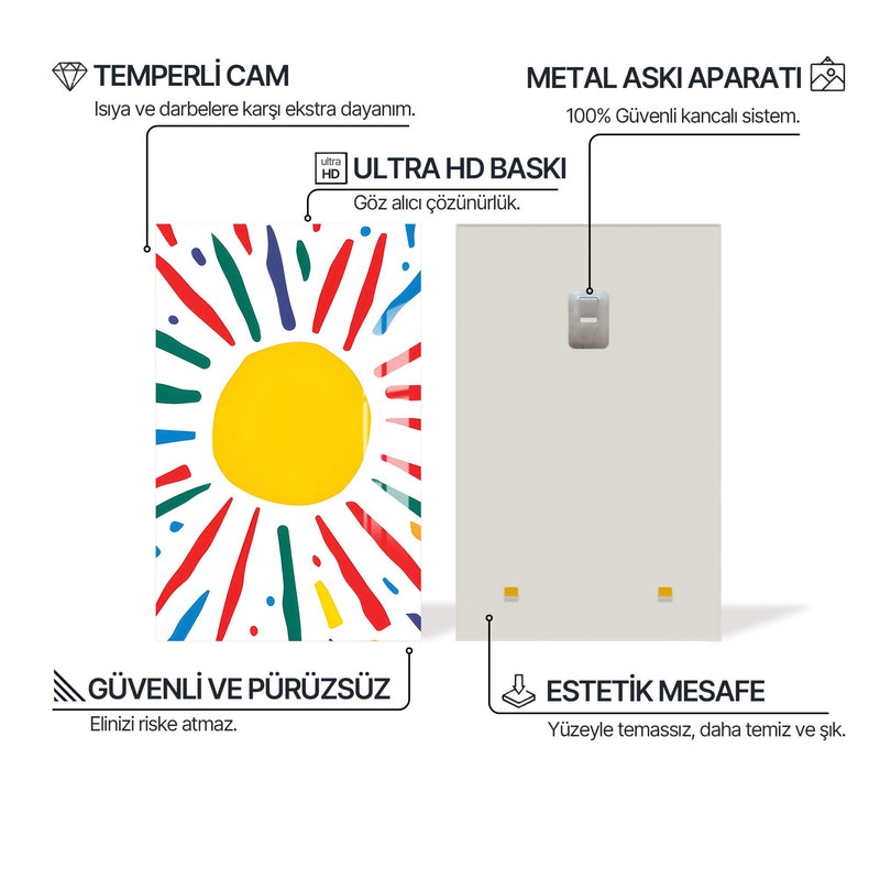 Güneşin Dokunuşu Cam Tablo – Cam Tablo