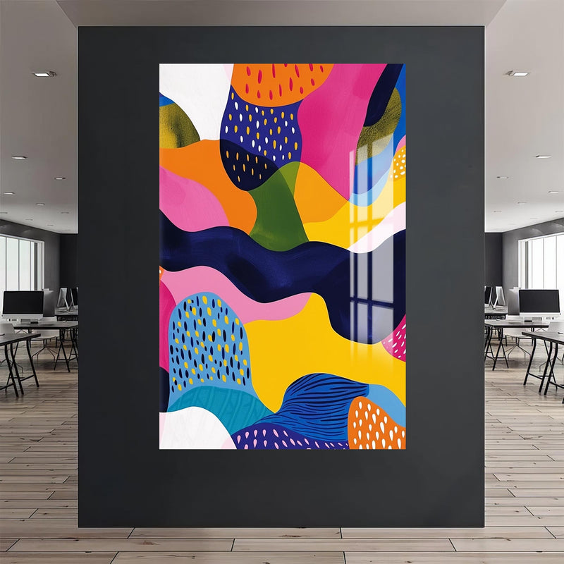 Canlı Desenler Cam Tablo – Cam Tablo