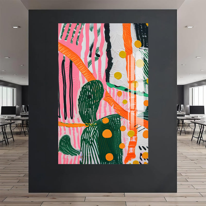Renk Patlaması Cam Tablo – Cam Tablo
