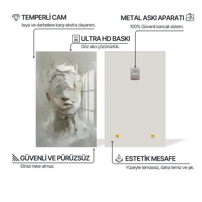 Yara Bandı Cam Tablo – Cam Tablo