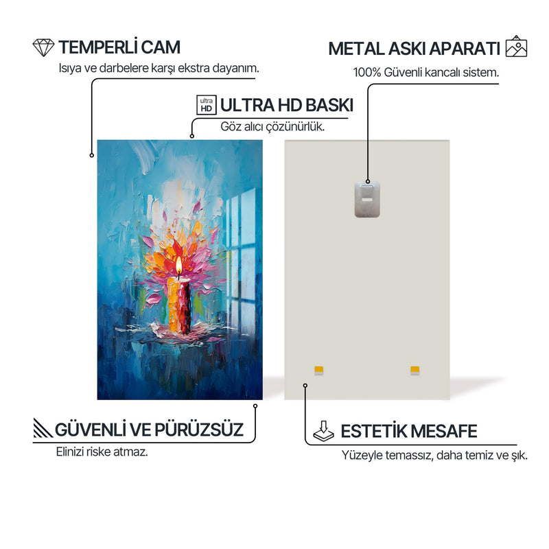 Ruhun Renkleri Cam Tablo – Cam Tablo