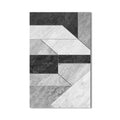 Geometrik Gri2 Cam Tablo – Cam Tablo