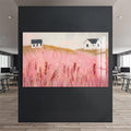 Pastel Meadow Cam Tablo – Cam Tablo