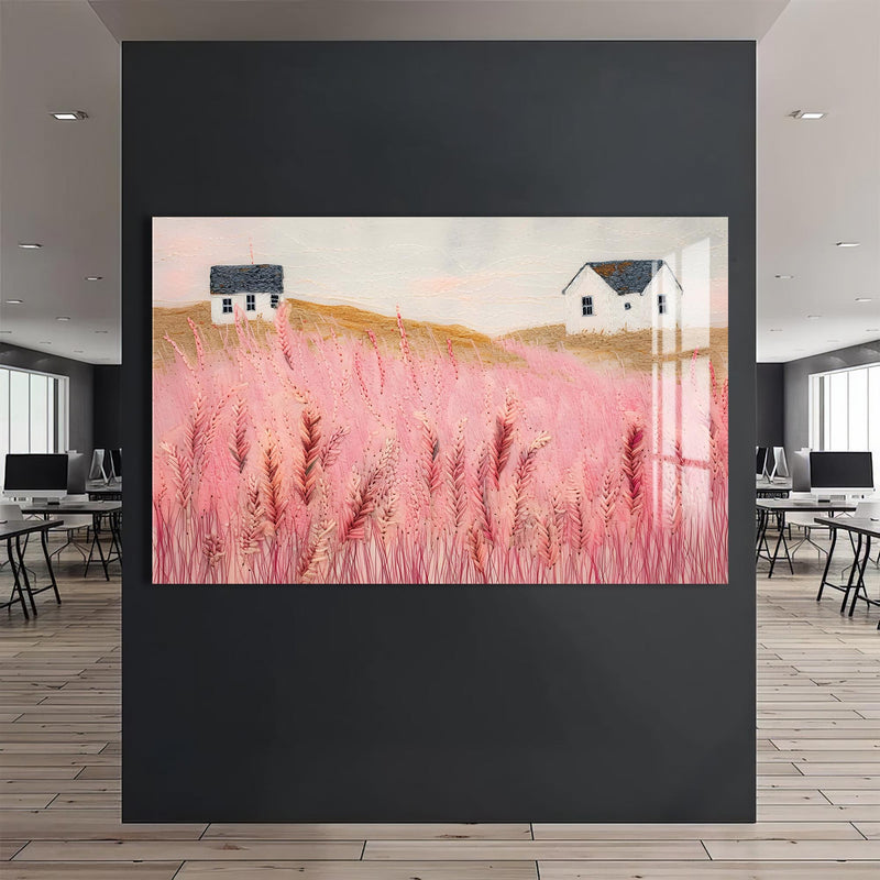 Pastel Meadow Cam Tablo – Cam Tablo