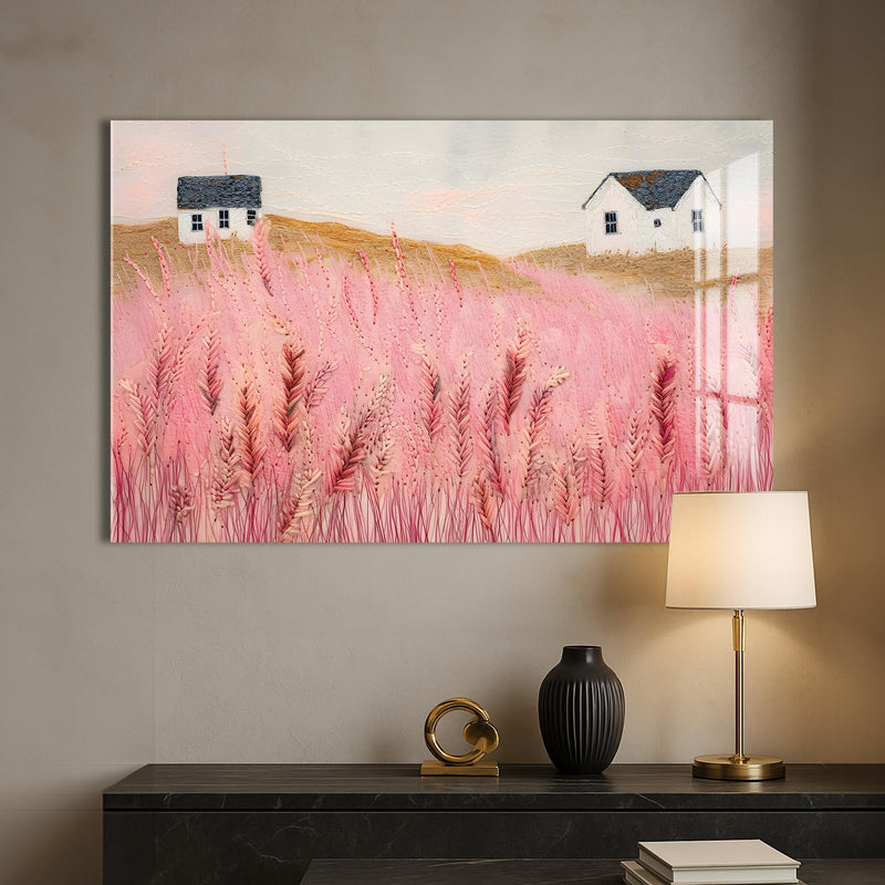 Pastel Meadow Cam Tablo – Cam Tablo