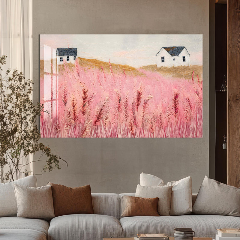 Pastel Meadow Cam Tablo – Cam Tablo