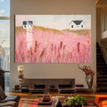 Pastel Meadow Cam Tablo – Cam Tablo