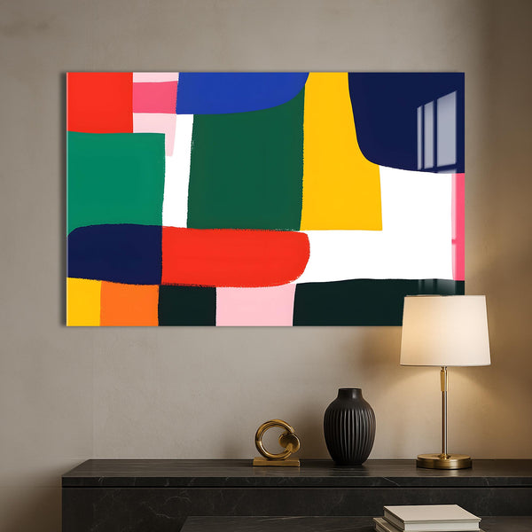 Color Blocks Cam Tablo