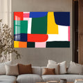 Color Blocks Cam Tablo – Cam Tablo
