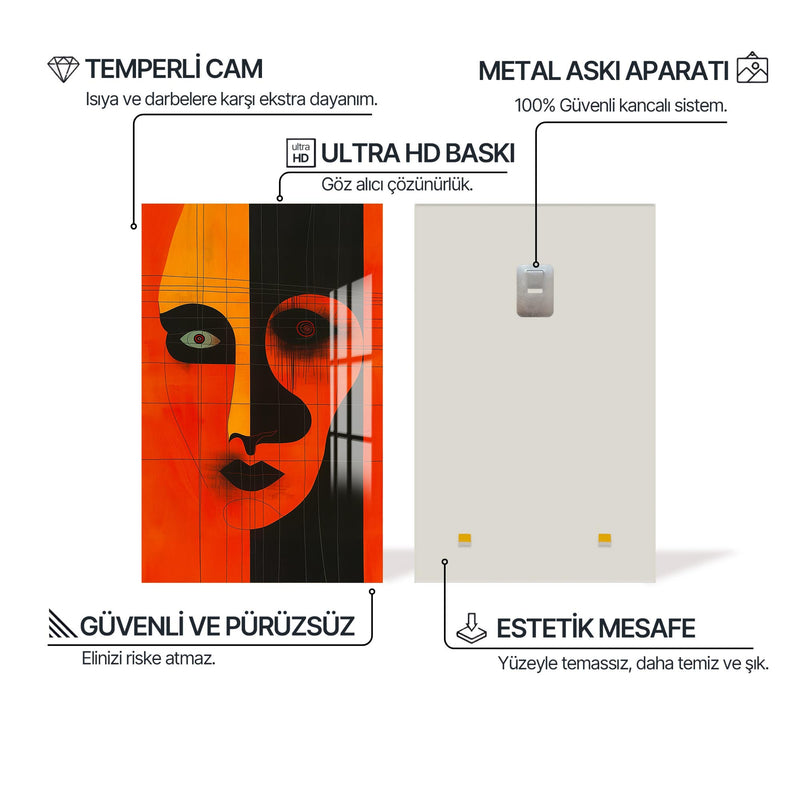 Bedevi Ruh Cam Tablo – Cam Tablo