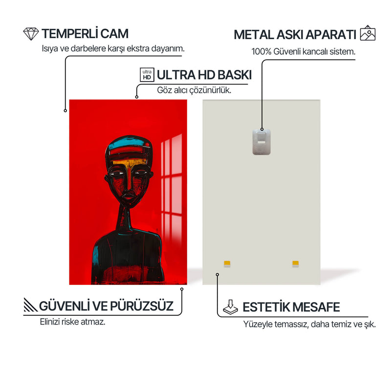Kabile İzleri Cam Tablo – Cam Tablo