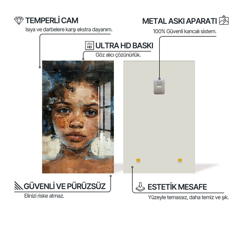 Kadın ve Güç Cam Tablo – Cam Tablo