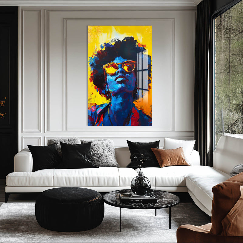 Kadın ve Sanat Cam Tablo – Cam Tablo