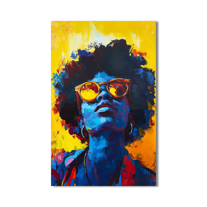Kadın ve Sanat Cam Tablo – Cam Tablo
