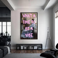 Vibe Cam Tablo – Siyah Çerçeveli Cam Tablo