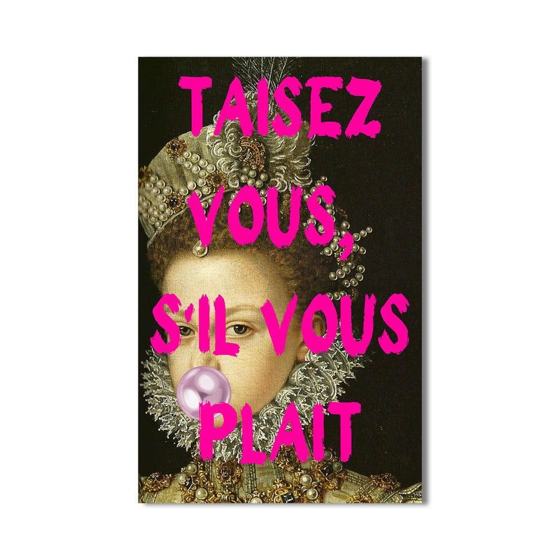 Taisez Vous, S’il Vous Plaît Cam tablo – Cam Tablo