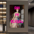 Shh I’m Reading Cam tablo – Cam Tablo