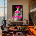 Shh I’m Reading Cam tablo – Cam Tablo