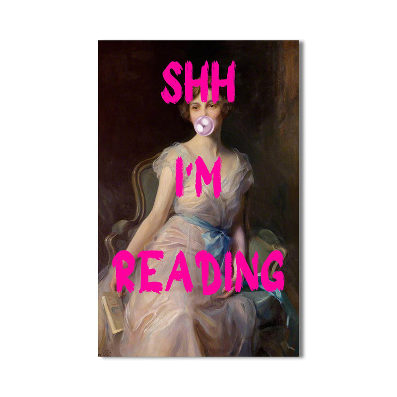 Shh I’m Reading Cam tablo – Cam Tablo