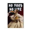 No Food No Life Cam tablo – Cam Tablo