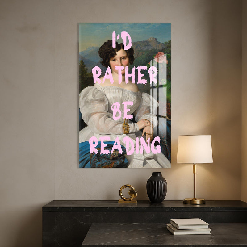 I’d Rather Be Reading Cam tablo – Cam Tablo