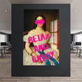Relax and Enjoy Cam tablo – Cam Tablo