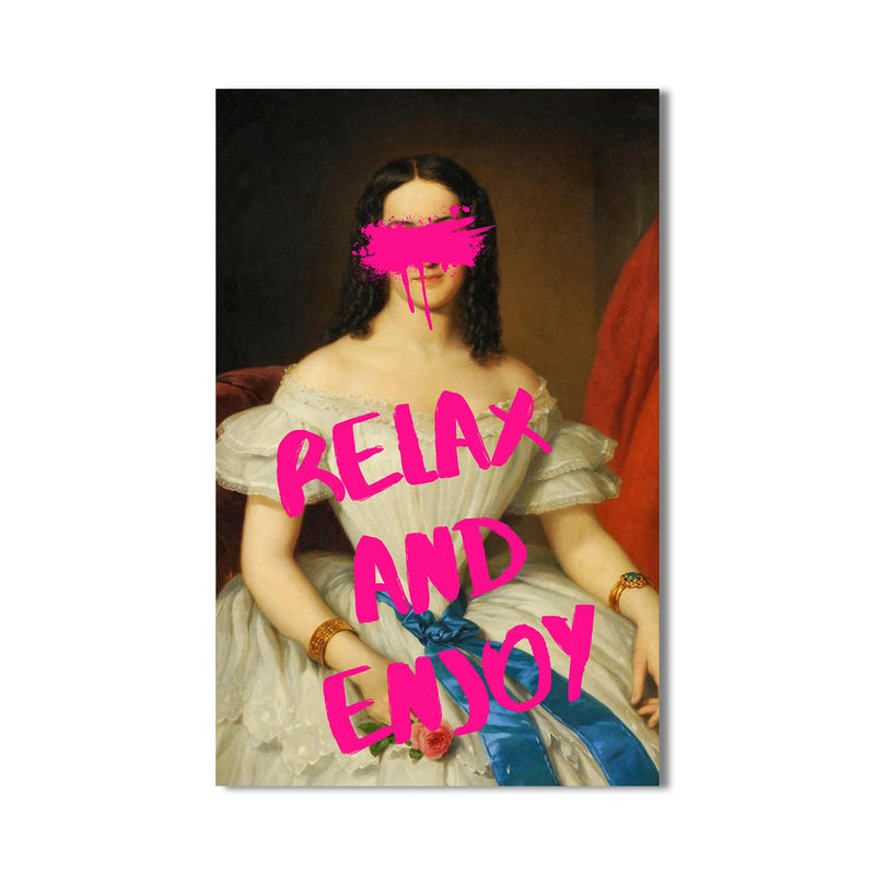 Relax and Enjoy Cam tablo – Cam Tablo