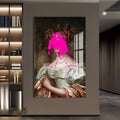 Pink Splash Lady Cam tablo – Cam Tablo