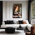 Don’t Rush Me Cam tablo – Cam Tablo